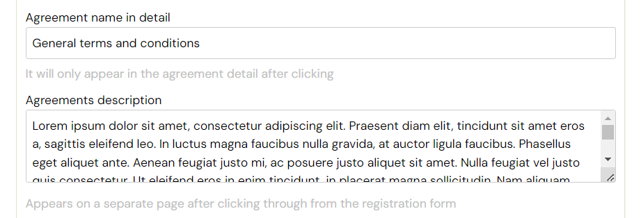Screenshot — client consents detail