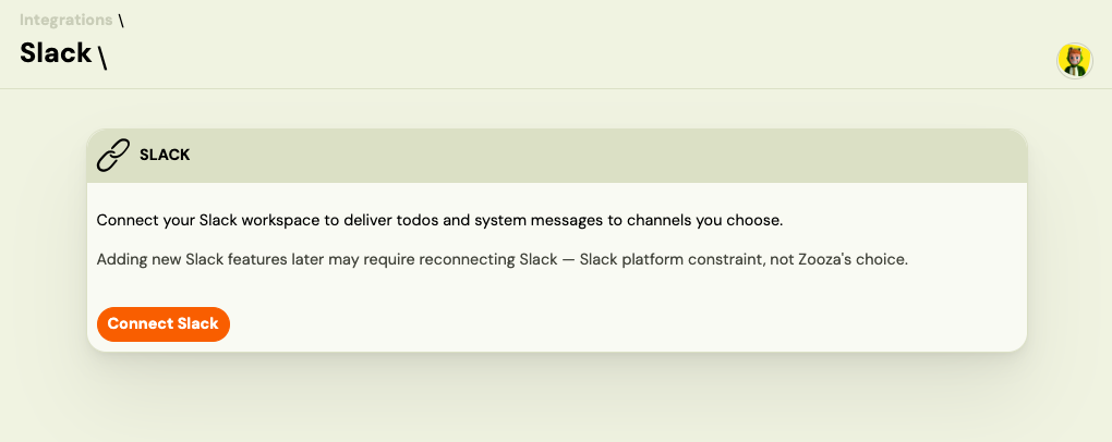 Screenshot — slack integration